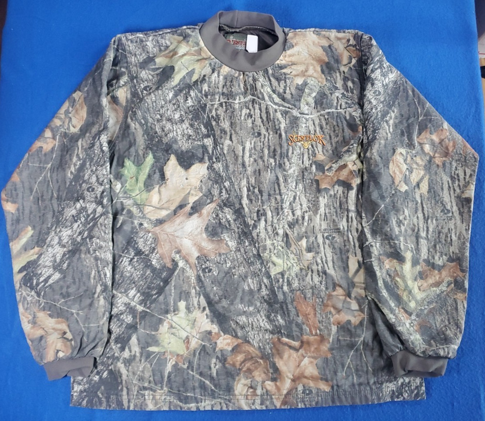 ScentLok Long Sleeve Shirt Savanna EXT Base Layer Camo Hunting Men's Large